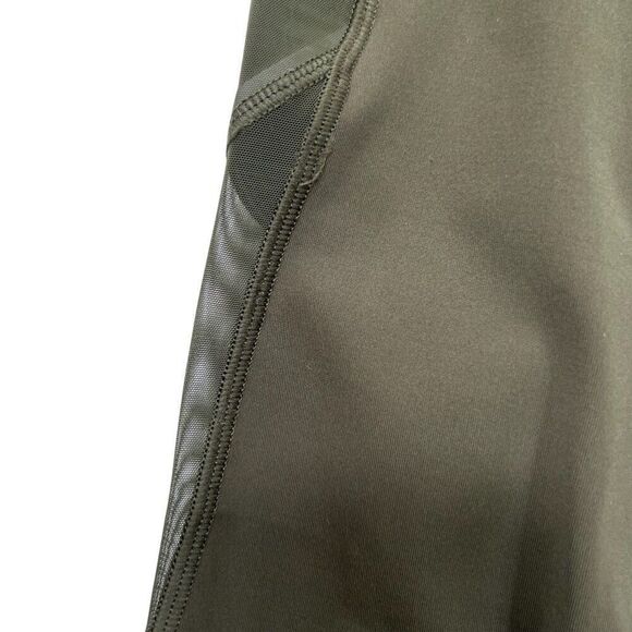 Lululemon Miles Ahead Tight 28" Inseam Mesh Inset Dark Olive Size 2 - Picture 7 of 11